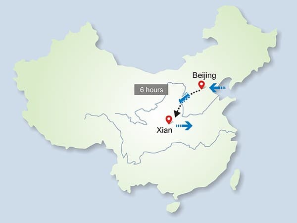 抵達北京接機後前往酒店
