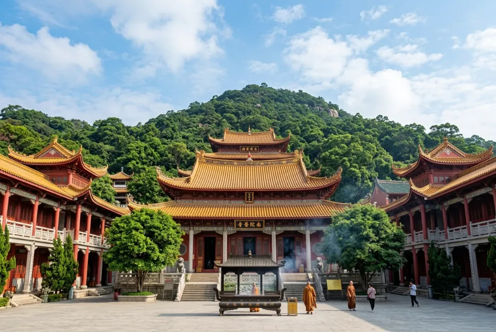 廈門南普陀寺與五老峰,閩南佛教聖地的莊嚴景致