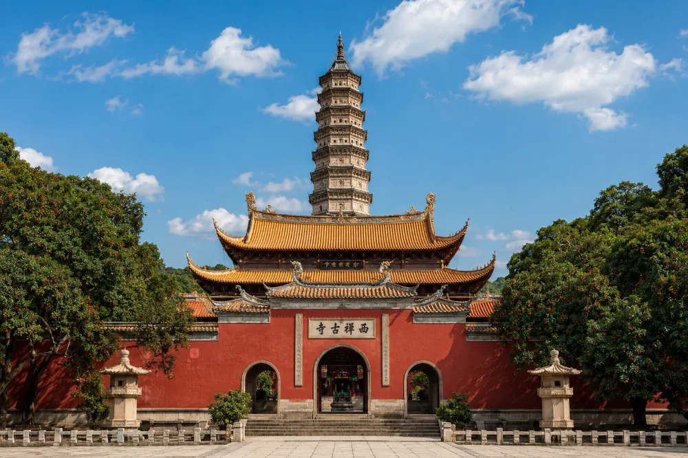 西禪古寺報恩塔與千年荔枝樹,福州旅遊景點的禪意之美